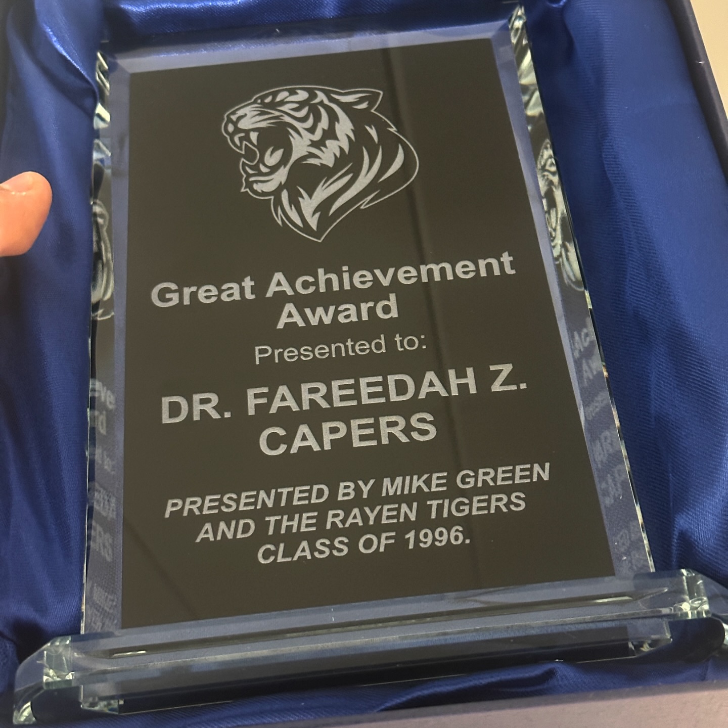 Love these new glass pieces! The black background gives great contrast adding to the visibility of the engraving! Several styles to choose from.