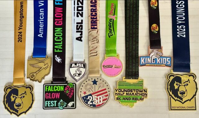 Need custom enamel medals for your race or other event? We have you covered! #5K #marathon